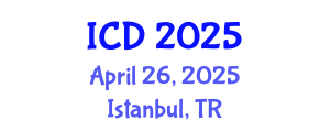 International Conference on Dentistry (ICD) April 26, 2025 - Istanbul, Turkey