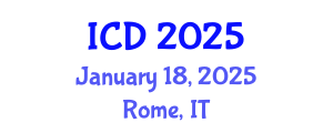 International Conference on Dentistry (ICD) January 18, 2025 - Rome, Italy