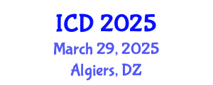 International Conference on Dentistry (ICD) March 29, 2025 - Algiers, Algeria