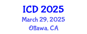International Conference on Dentistry (ICD) March 29, 2025 - Ottawa, Canada