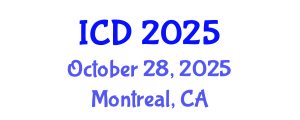 International Conference on Dentistry (ICD) October 28, 2025 - Montreal, Canada