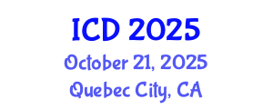 International Conference on Dentistry (ICD) October 21, 2025 - Quebec City, Canada