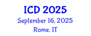 International Conference on Dentistry (ICD) September 16, 2025 - Rome, Italy