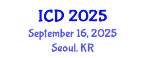 International Conference on Dentistry (ICD) September 16, 2025 - Seoul, Republic of Korea
