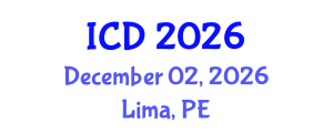 International Conference on Dentistry (ICD) December 02, 2026 - Lima, Peru International Conference on Dentistry (ICD) December 02, 2026 - Lima, Peru