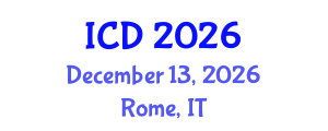 International Conference on Dentistry (ICD) December 13, 2026 - Rome, Italy International Conference on Dentistry (ICD) December 13, 2026 - Rome, Italy