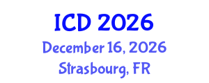 International Conference on Dentistry (ICD) December 16, 2026 - Strasbourg, France International Conference on Dentistry (ICD) December 16, 2026 - Strasbourg, France