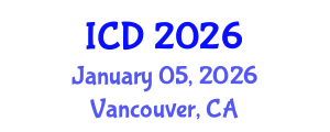 International Conference on Dentistry (ICD) January 05, 2026 - Vancouver, Canada International Conference on Dentistry (ICD) January 05, 2026 - Vancouver, Canada
