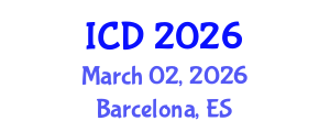 International Conference on Dentistry (ICD) March 02, 2026 - Barcelona, Spain International Conference on Dentistry (ICD) March 02, 2026 - Barcelona, Spain