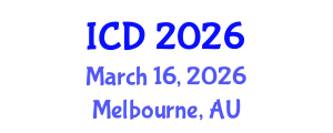 International Conference on Dentistry (ICD) March 16, 2026 - Melbourne, Australia International Conference on Dentistry (ICD) March 16, 2026 - Melbourne, Australia