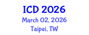 International Conference on Dentistry (ICD) March 02, 2026 - Taipei, Taiwan International Conference on Dentistry (ICD) March 02, 2026 - Taipei, Taiwan