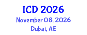International Conference on Dentistry (ICD) November 08, 2026 - Dubai, United Arab Emirates International Conference on Dentistry (ICD) November 08, 2026 - Dubai, United Arab Emirates