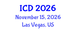 International Conference on Dentistry (ICD) November 15, 2026 - Las Vegas, United States International Conference on Dentistry (ICD) November 15, 2026 - Las Vegas, United States