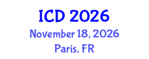 International Conference on Dentistry (ICD) November 18, 2026 - Paris, France International Conference on Dentistry (ICD) November 18, 2026 - Paris, France