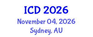 International Conference on Dentistry (ICD) November 04, 2026 - Sydney, Australia International Conference on Dentistry (ICD) November 04, 2026 - Sydney, Australia