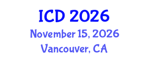 International Conference on Dentistry (ICD) November 15, 2026 - Vancouver, Canada International Conference on Dentistry (ICD) November 15, 2026 - Vancouver, Canada