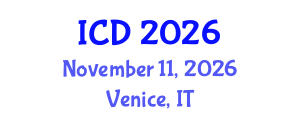 International Conference on Dentistry (ICD) November 11, 2026 - Venice, Italy International Conference on Dentistry (ICD) November 11, 2026 - Venice, Italy