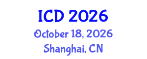 International Conference on Dentistry (ICD) October 18, 2026 - Shanghai, China International Conference on Dentistry (ICD) October 18, 2026 - Shanghai, China