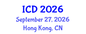 International Conference on Dentistry (ICD) September 27, 2026 - Hong Kong, China International Conference on Dentistry (ICD) September 27, 2026 - Hong Kong, China