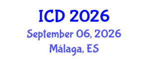 International Conference on Dentistry (ICD) September 06, 2026 - Málaga, Spain International Conference on Dentistry (ICD) September 06, 2026 - Málaga, Spain