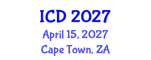 International Conference on Dentistry (ICD) April 15, 2027 - Cape Town, South Africa International Conference on Dentistry (ICD) April 15, 2027 - Cape Town, South Africa