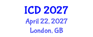International Conference on Dentistry (ICD) April 22, 2027 - London, United Kingdom International Conference on Dentistry (ICD) April 22, 2027 - London, United Kingdom