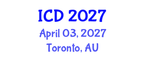 International Conference on Dentistry (ICD) April 03, 2027 - Toronto, Australia