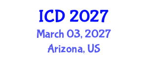 International Conference on Dentistry (ICD) March 03, 2027 - Arizona, United States International Conference on Dentistry (ICD) March 03, 2027 - Arizona, United States