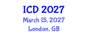 International Conference on Dentistry (ICD) March 15, 2027 - London, United Kingdom International Conference on Dentistry (ICD) March 15, 2027 - London, United Kingdom