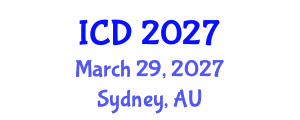 International Conference on Dentistry (ICD) March 29, 2027 - Sydney, Australia International Conference on Dentistry (ICD) March 29, 2027 - Sydney, Australia