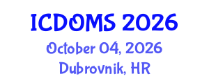 International Conference on Dentistry, Oral and Maxillofacial Surgery (ICDOMS) October 04, 2026 - Dubrovnik, Croatia