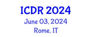 International Conference on Deradicalization and Radicalization (ICDR) June 03, 2024 - Rome, Italy