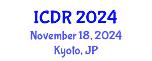 International Conference on Deradicalization and Radicalization (ICDR) November 18, 2024 - Kyoto, Japan