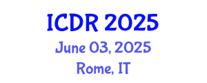International Conference on Deradicalization and Radicalization (ICDR) June 03, 2025 - Rome, Italy