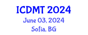 International Conference on Desalination and Membrane Technology (ICDMT) June 03, 2024 - Sofia, Bulgaria