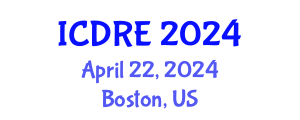International Conference on Desalination and Renewable Energy (ICDRE) April 22, 2024 - Boston, United States