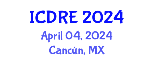 International Conference on Desalination and Renewable Energy (ICDRE) April 04, 2024 - Cancún, Mexico