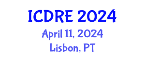 International Conference on Desalination and Renewable Energy (ICDRE) April 11, 2024 - Lisbon, Portugal