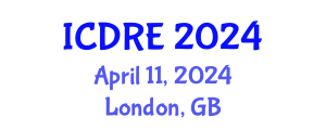 International Conference on Desalination and Renewable Energy (ICDRE) April 11, 2024 - London, United Kingdom
