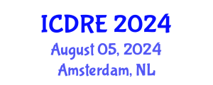 International Conference on Desalination and Renewable Energy (ICDRE) August 05, 2024 - Amsterdam, Netherlands