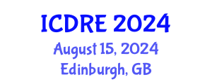 International Conference on Desalination and Renewable Energy (ICDRE) August 15, 2024 - Edinburgh, United Kingdom