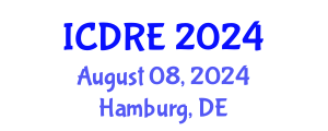 International Conference on Desalination and Renewable Energy (ICDRE) August 08, 2024 - Hamburg, Germany