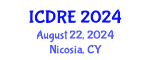 International Conference on Desalination and Renewable Energy (ICDRE) August 22, 2024 - Nicosia, Cyprus