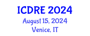 International Conference on Desalination and Renewable Energy (ICDRE) August 15, 2024 - Venice, Italy