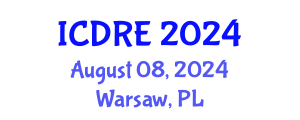 International Conference on Desalination and Renewable Energy (ICDRE) August 08, 2024 - Warsaw, Poland