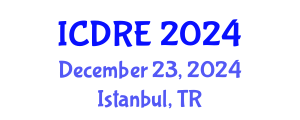 International Conference on Desalination and Renewable Energy (ICDRE) December 23, 2024 - Istanbul, Turkey