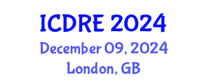 International Conference on Desalination and Renewable Energy (ICDRE) December 09, 2024 - London, United Kingdom