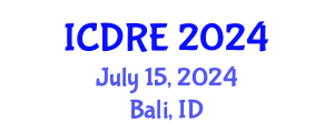 International Conference on Desalination and Renewable Energy (ICDRE) July 15, 2024 - Bali, Indonesia