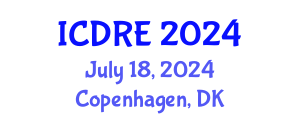 International Conference on Desalination and Renewable Energy (ICDRE) July 18, 2024 - Copenhagen, Denmark