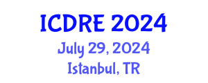 International Conference on Desalination and Renewable Energy (ICDRE) July 29, 2024 - Istanbul, Turkey